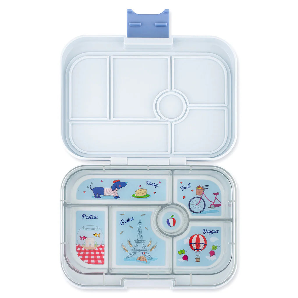 Yumbox Original Lunch Box Hazy Grey - Paris Tray