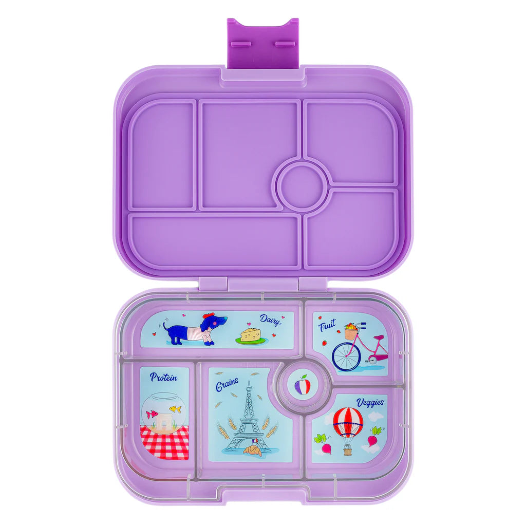 Yumbox Original Lunch Box Lulu Purple - Paris Tray